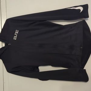 Nike Dri Fit Basketball Jacket Black Size Small